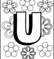 Color-letter-U