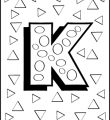 Color-letter-k