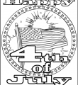 Happy4thofJulyColoringPage