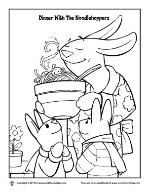 Pasta Bunnies