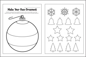 Make a Christmas Ornament with glue-on decorations